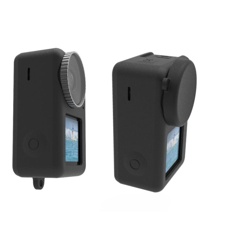 Funda protectora de silicona Tapa de lente para DJI Osmo Action 3 (Azul) — imagen 6
