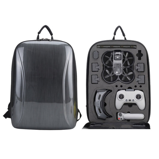 Bolsa de almacenamiento Bolsa de hombro impermeable de carcasa dura Mochila para DJI Avata (Gris cepillado)