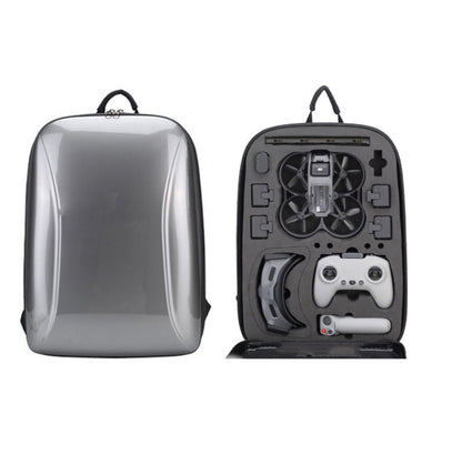 Bolsa de almacenamiento Bolsa de hombro impermeable de carcasa dura Mochila para DJI Avata (Gris metalizado)
