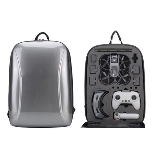 Bolsa de almacenamiento Bolsa de hombro impermeable de carcasa dura Mochila para DJI Avata (Gris metalizado)