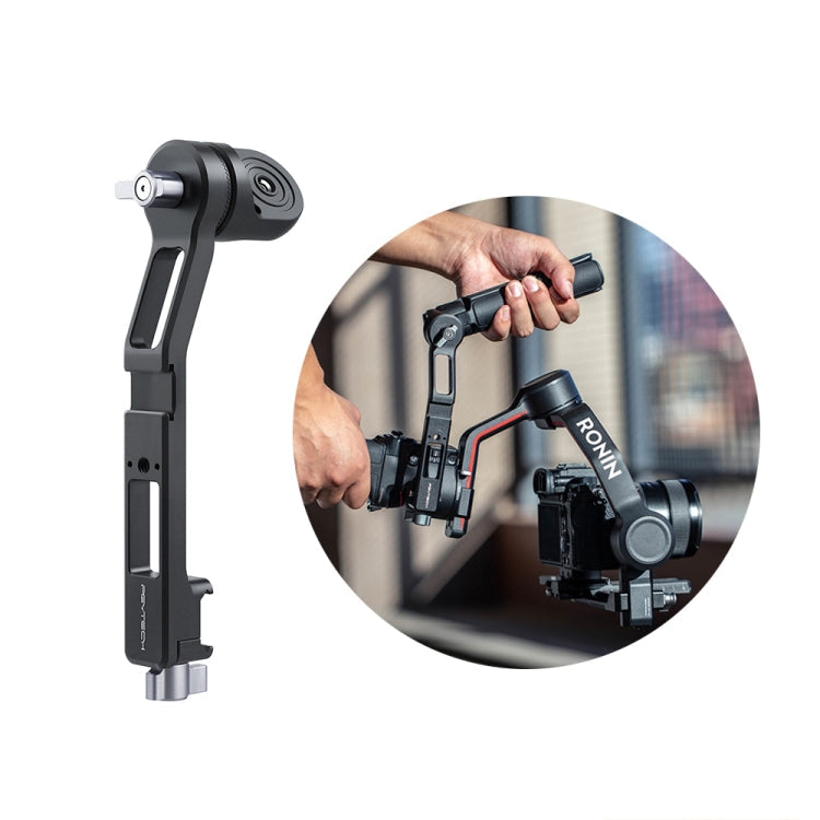 Soporte PGYTECH Mini Focus Handgrip para DJI RSC 2 / RS 3 Pro (Negro) para DJI DJI RSC 2, DJI RS 3 Pro