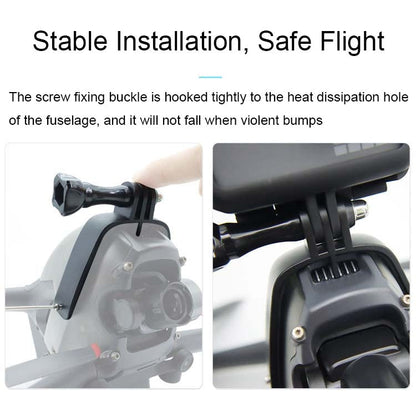 Soporte de adaptador de expansión FPV superior Soporte de cámara deportiva para DJI Osmo Action — imagen 4