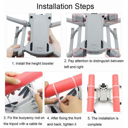CQT 913492 Dron flotante elevado Tren de aterrizaje Varilla de flotabilidad para DJI Mini 3 Pro — imagen 6