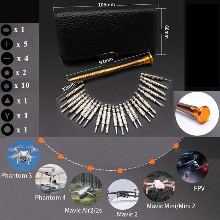 Juego de destornilladores para reparación de drones CQT para DJI Mavic 2 / Air 2 (912063) para DJI DJI Mavic 2, DJI Air 2 —…