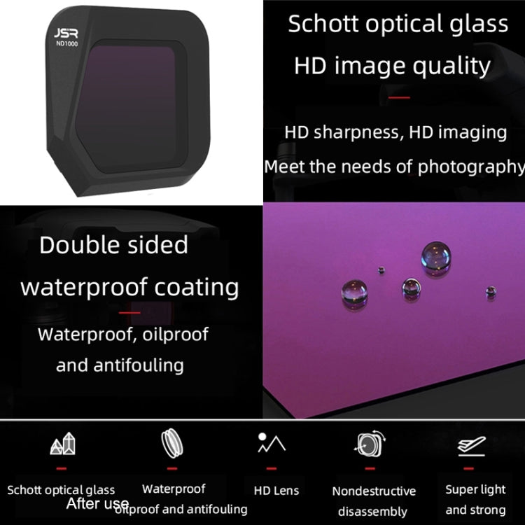 Filtro de dron JSR-1008 para Youth Edition, estilo: ND1000 para DJI Mavic 3 Classic — imagen 5