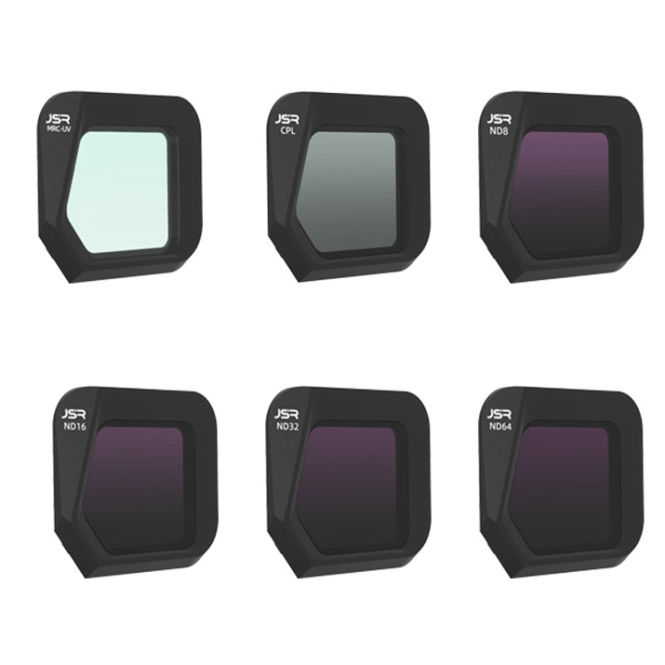 JSR-1008, Estilo: UV+CPL+ND8+ND16+ND32+ND64 para DJI Mavic 3 Classic