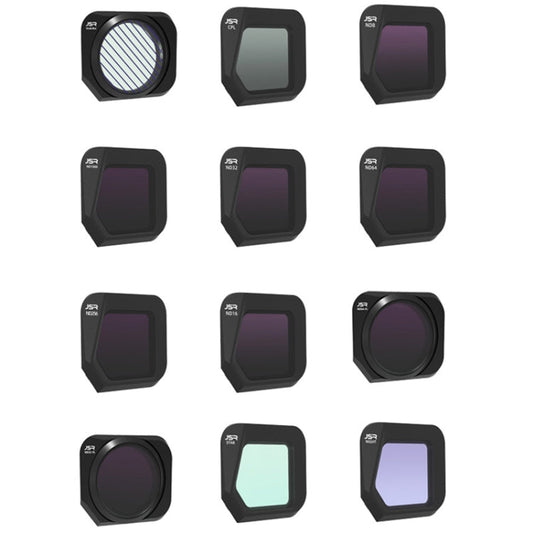 JSR-1008, Estilo: Blue Drawing+CPL+ND8+ND16+ND32+ND64+ND256+ND1000+ND32PL+ND64PL+Star+Night para DJI Mavic 3 Classic