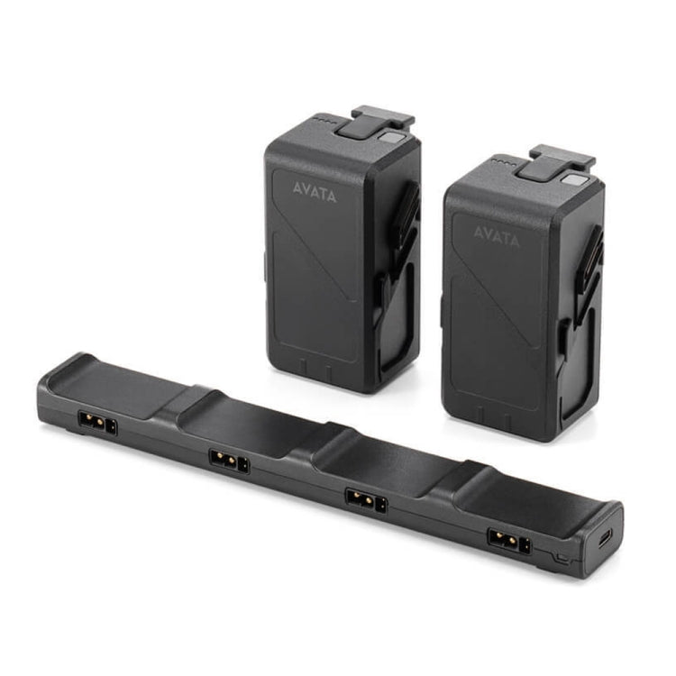 Paquete de accesorios Original Batería inteligente + Administrador de carga para DJI Avata (Negro)