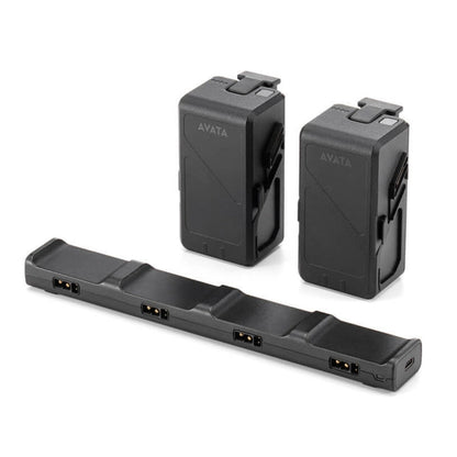 Paquete de accesorios Original Batería inteligente + Administrador de carga para DJI Avata (Negro)