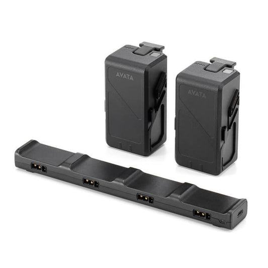 Paquete de accesorios Original Batería inteligente + Administrador de carga para DJI Avata (Negro)