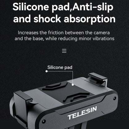 TELESIN Adaptador magnético de dos garras Accesorios de cámara de acción para DJI Osmo Action 3 — imagen 3