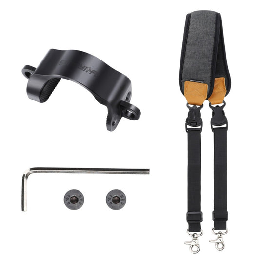 Correa Mini Sunnylife RO-GS560 Lanyard Handheld Gimbal Doble hebilla Cómoda para el hombro Accesorios para DJI RS 3 (Negro)…
