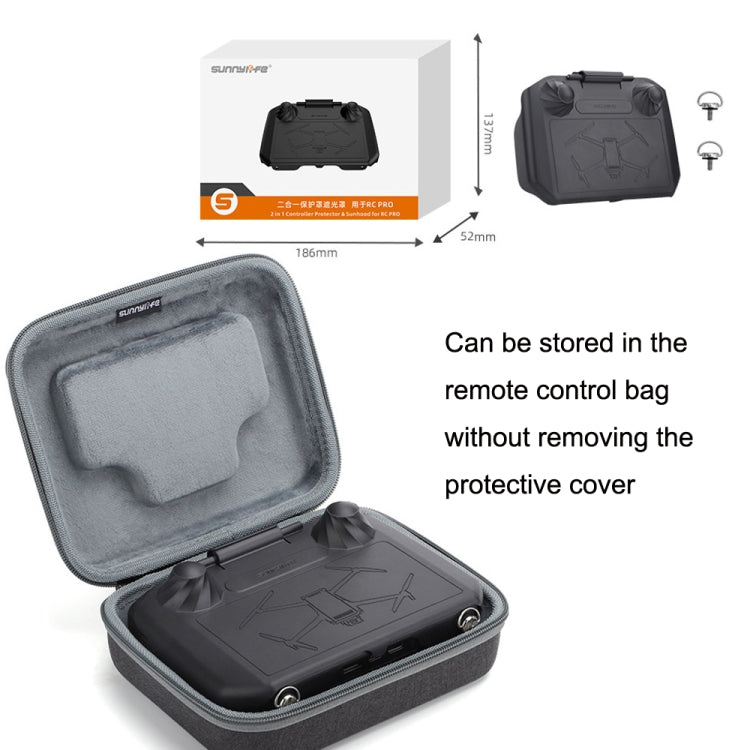 Cubierta de protección de blindaje Sunnylife YK558 con de control remoto de pantalla para DJI Mavic 3 / Mini 3 (negro) para……