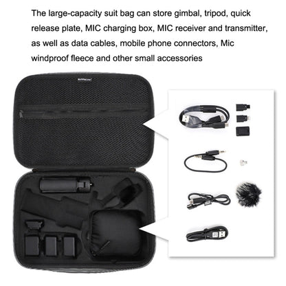 Bolsa de almacenamiento Mini Sunnylife RO-B555 Estabilizador de mano estuche Bolsa protectora para DJI RS 3 (Negro) — imagen…