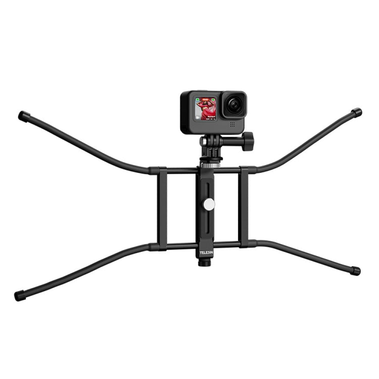 Soporte de red TELESIN TE-FM-001 Cámara de acción colgante para Gopro HERO11 Black / HERO10 Black / HERO9 Black / Action 3 /…