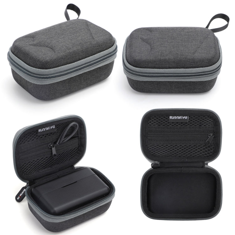 Micrófono MIC Sunnylife B557 inalámbrico Caja protectora portátil Bolsa de almacenamiento (gris oscuro) para DJI Mic — image…