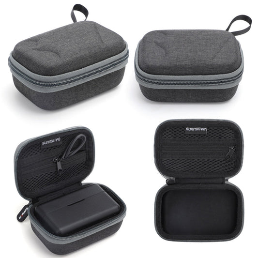 Micrófono MIC Sunnylife B557 inalámbrico Caja protectora portátil Bolsa de almacenamiento (gris oscuro) para DJI Mic — image…