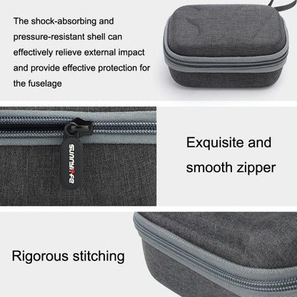Micrófono MIC Sunnylife B557 inalámbrico Caja protectora portátil Bolsa de almacenamiento (gris oscuro) para DJI Mic — image…