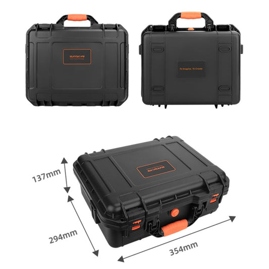 Bolsa de almacenamiento Mini Sunnylife AQX-7 Caja de seguridad impermeable para DJI RS 3 (Negro) — imagen 2