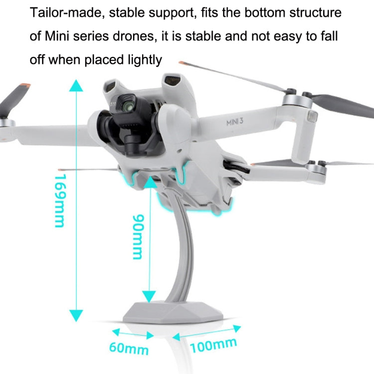 Soporte Sunnylife ZJ562 Desktop Display Rack Universal Dron para DJI Mavic Mini / Mini 3 Pro / Mini 2 SE y más (como se mues…