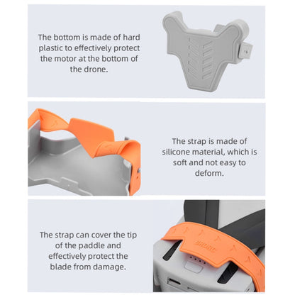 Soporte BRDRC estabilizador de hélice Base de montaje del fijador de cuchillas para DJI Mini 3 Pro (naranja) — imagen 6