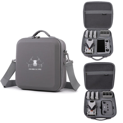 Bolsa de almacenamiento BKANO PU Bolsa de hombro portátil Bolsa de mensajero RC-N1 Versión para DJI Mini 3 Pro — imagen 2