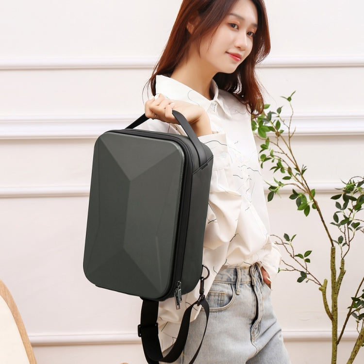 Bolsa de almacenamiento de carcasa dura Caja Bolsa de pecho Bolsa de hombro Bolsa de mensajero para DJI Mini 3 Pro (gris osc…