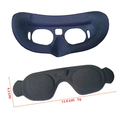 Cubierta de lente Goggles 2 Acolchado de espuma Esponja Almohadilla para los ojos Máscara con Negro — imagen 3