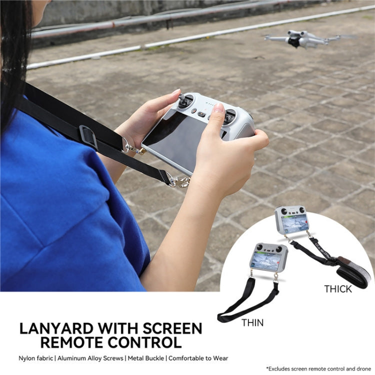 RC Smart Controller RCSTQ Lanyard Dron Accesorios Tipo delgado para DJI Mini 3 Pro — imagen 6
