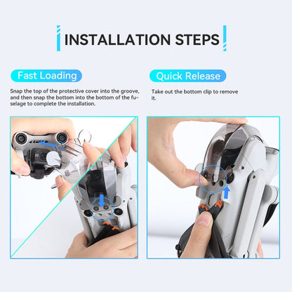 Tapa de lente RCSTQ Dron Accesorios + Juego de paletas para DJI Mini 3 Pro — imagen 13