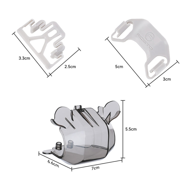 Tapa de lente RCSTQ Dron Accesorios + Juego de paletas para DJI Mini 3 Pro — imagen 3