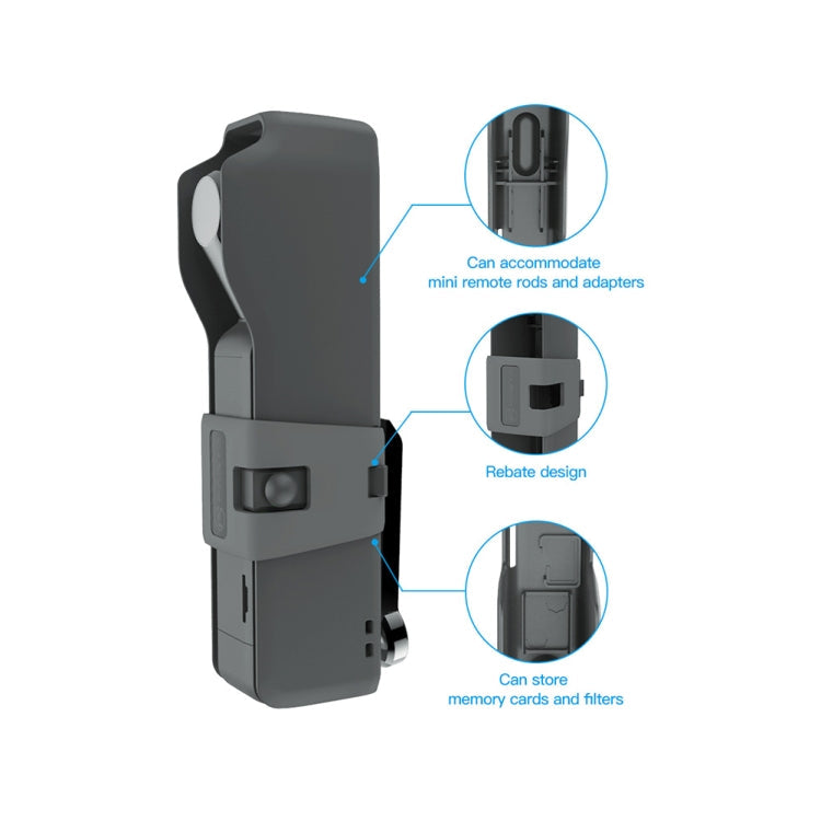 Estuche de transporte RCSTQ Caja de bolsa de almacenamiento con cordón para DJI Osmo Pocket 2 — imagen 5