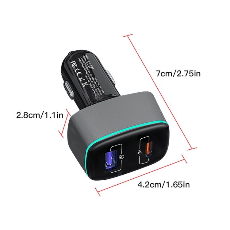 RCSTQ 100W 2 en 1 cargador de auto para DJI Mavic 3 / Mini 2 para DJI DJI Mavic 3, DJI Mini 2 — imagen 3