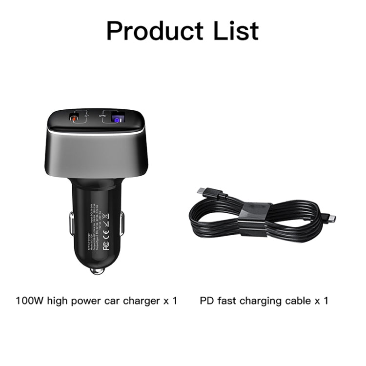 RCSTQ 100W 2 en 1 cargador de auto para DJI Mavic 3 / Mini 2 para DJI DJI Mavic 3, DJI Mini 2 — imagen 4