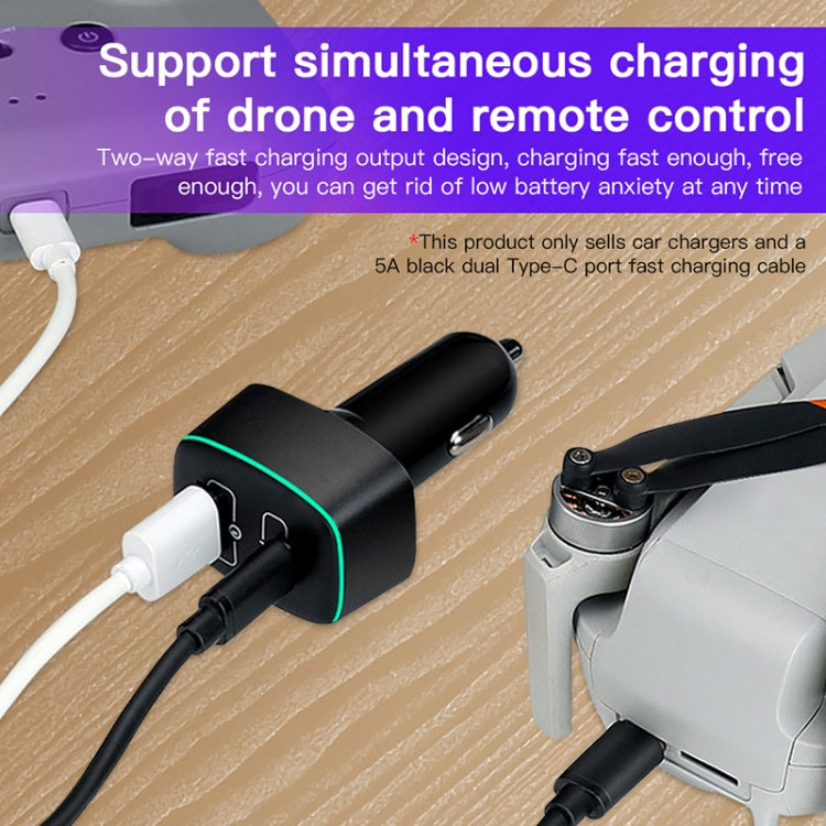RCSTQ 100W 2 en 1 cargador de auto para DJI Mavic 3 / Mini 2 para DJI DJI Mavic 3, DJI Mini 2 — imagen 10