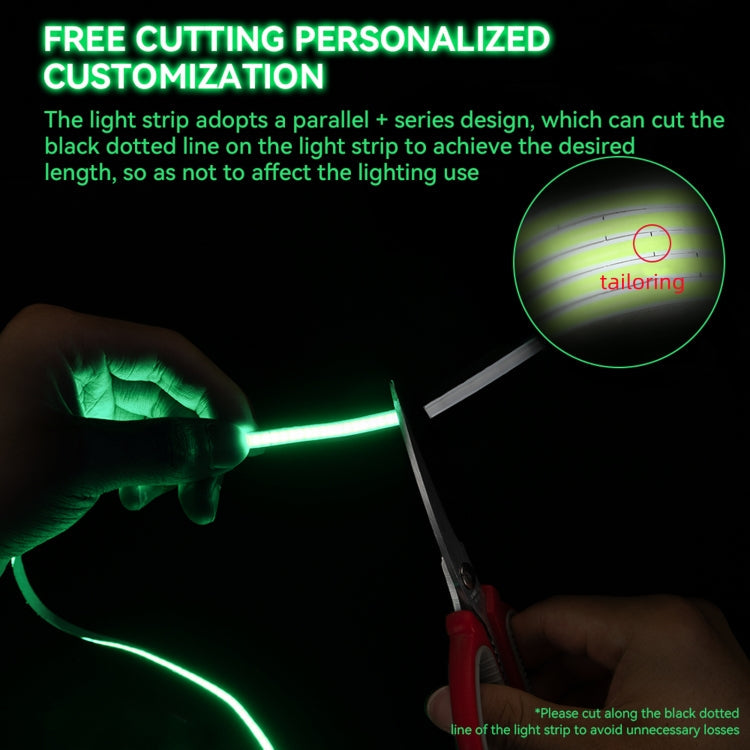 RCSTQ tira de luz emisora de luz tira de luz de advertencia de vuelo nocturno para DJI Avata (fluorescente) — imagen 8
