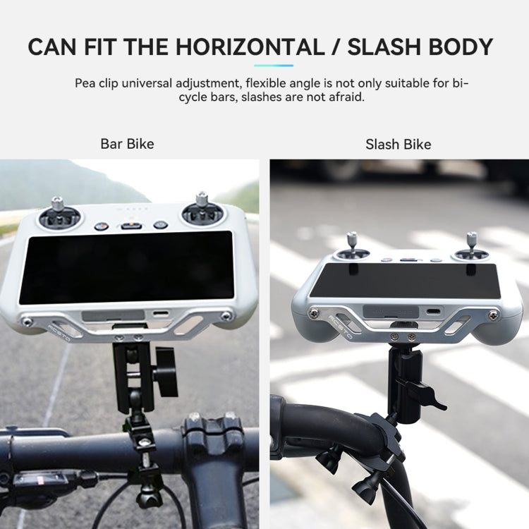 Soporte de ciclismo RCSTQ para bicicleta con control remoto de pantalla y accesorios para drones para DJI Mini 3 Pro (como s…