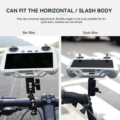 Soporte de ciclismo RCSTQ para bicicleta con control remoto de pantalla y accesorios para drones para DJI Mini 3 Pro (como s…