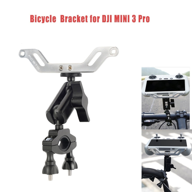 Soporte de ciclismo RCSTQ para bicicleta con control remoto de pantalla y accesorios para drones para DJI Mini 3 Pro (como s…