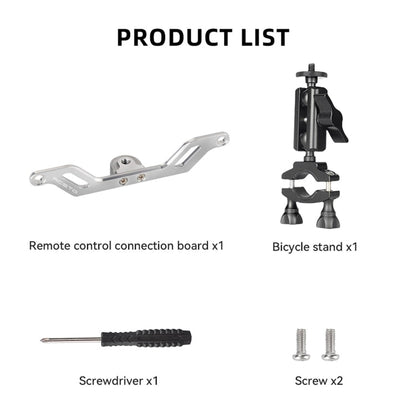 Soporte de ciclismo RCSTQ para bicicleta con control remoto de pantalla y accesorios para drones para DJI Mini 3 Pro (como s…