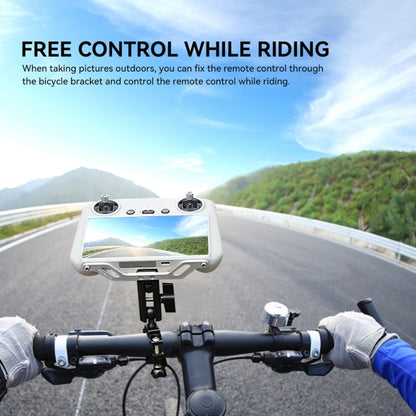 Soporte de ciclismo RCSTQ para bicicleta con control remoto de pantalla y accesorios para drones para DJI Mini 3 Pro (como s…
