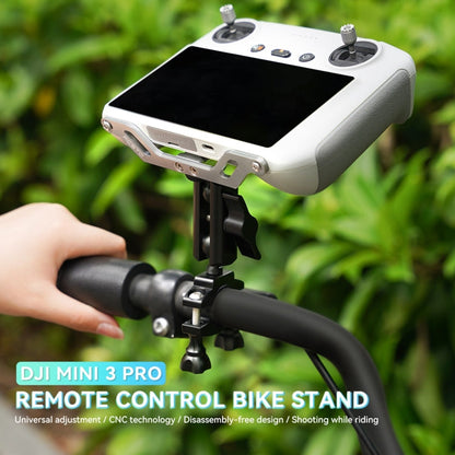 Soporte de ciclismo RCSTQ para bicicleta con control remoto de pantalla y accesorios para drones para DJI Mini 3 Pro (como s…