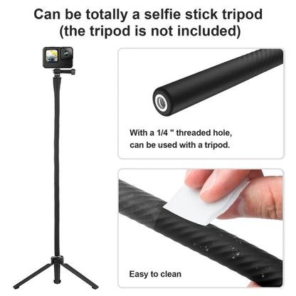Trípode de pulpo con soporte de montaje flexible TELESIN para mini cámara de acción y celular, especificación: solo soporte……