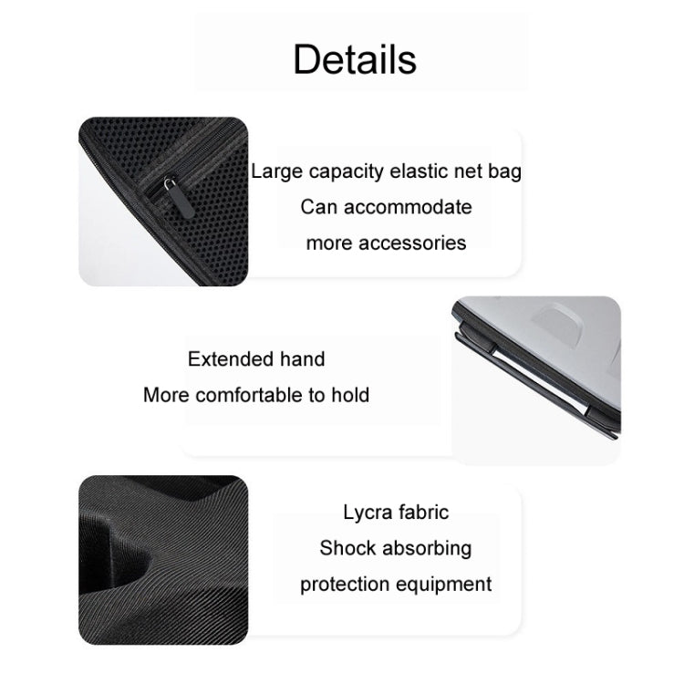 Bolsa de almacenamiento RCSTQ Control remoto portátil para DJI Mini 3 Pro (Gris) — imagen 4