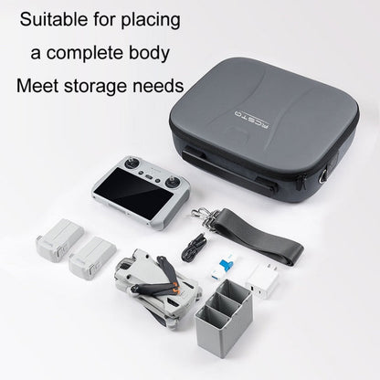 Bolsa de almacenamiento RCSTQ Control remoto portátil para DJI Mini 3 Pro (Gris) — imagen 10