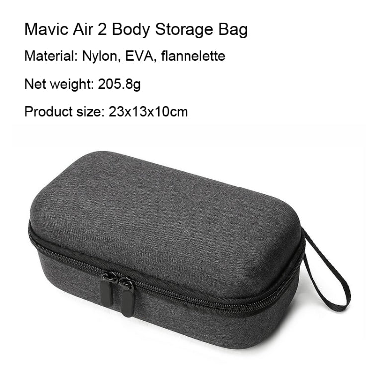 Bolsa de transporte RCSTQ Control remoto Bolsa para el cuerpo para DJI Mavic Air 2 — imagen 4