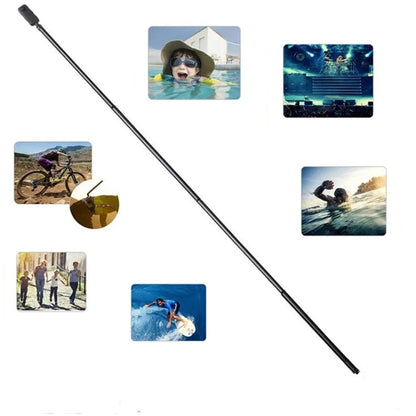 Palo Selfie Invisible monopie extendido de fibra de carbono de 5m para cámara deportiva Insta360 / Action / GoPro / Xiao Yi…
