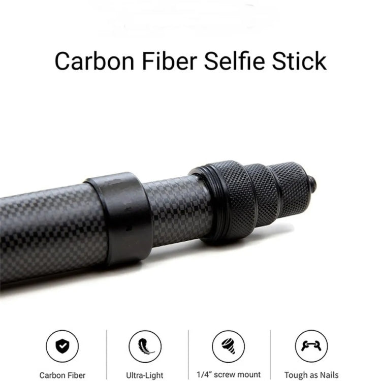 Palo Selfie Invisible de fibra de carbono de 3m para cámara deportiva Insta360/ Action/GoPro/Xiao Yi — imagen 4