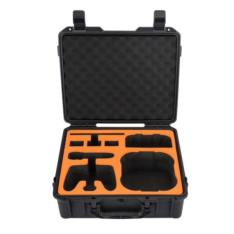 Funda de transporte Sunnylife AQX-9 para gafas voladoras impermeable de gran capacidad protectora para DJI Avata (negro)