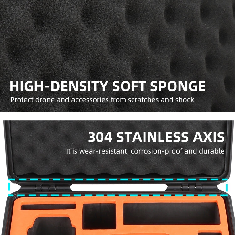 Funda de transporte Sunnylife AQX-9 para gafas voladoras impermeable de gran capacidad protectora para DJI Avata (negro) — i…